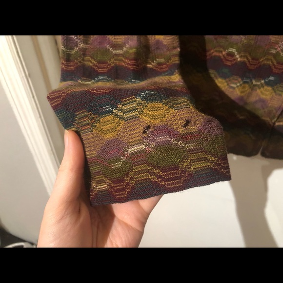 Missoni Knit Cardigan Multi-Colored Button - Picture 4 of 5